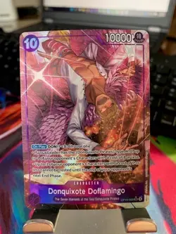 Donquixote Doflamingo OP14-069 SR One Piece TCG NM English - Image 1