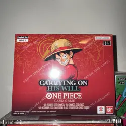 One Piece Card Game: Carrying On His Will (OP-13) Booster Box Sealed- first run! - Image 1