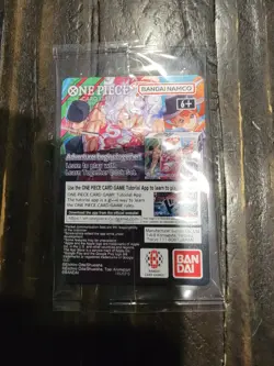 One Piece Monkey D. Luffy US Voyage College Basketball Promo Card Gonzaga SEALED - Image 2