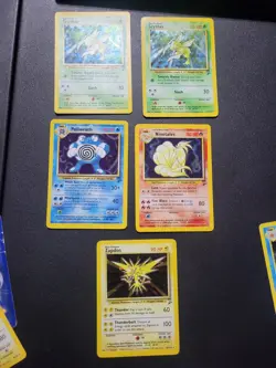 Rare Wotc 2000 Base Set 2 Pokemon Card Lot, 11H, 10 Nonholo, 21 Total! - Image 1