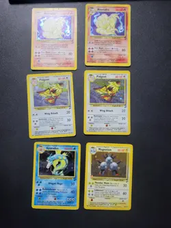 Rare Wotc 2000 Base Set 2 Pokemon Card Lot, 11H, 10 Nonholo, 21 Total! - Image 3
