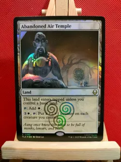 Abandoned Air Temple FOIL - Avatar: the Last Airbender - NM - Rare - MTG - Image 1