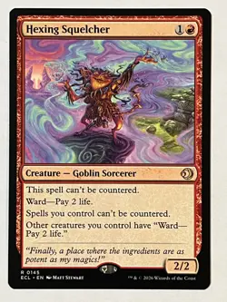 Hexing Squelcher Lorwyn Eclipsed Non-Foil MTG NM - Image 1