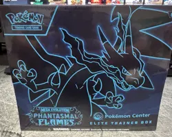 Pokemon TCG Phantasmal Flames Pokemon Center Elite Trainer Box Factory Sealed - Image 1