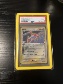2005 Pokemon TCG Latias EX Delta Species Holo Rare #8/113 PSA 9 - Image 1