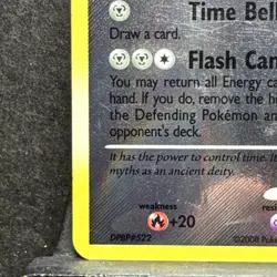 Dialga Reverse Foil Pokemon Diamond & Pearl Great Encounters #16 2008 Light Play - Image 5