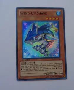 Wind-Up Shark ORCS-EN082 (Super Rare, 1st Edition, Excellent / VLP) Yugioh - Image 1