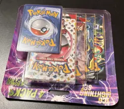 Pokemon TCG Lightning Set 4 Packs + 1 Bonus Card New Sealed Cosmic Eclipse 151 - Image 5