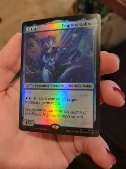 MTG: Empress Galina FOIL #9998, NM Secret Lair Drop Finally! Left Handed Cards!! - Image 1