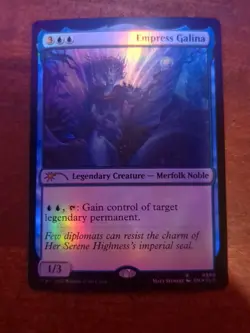 MTG: Empress Galina FOIL #9998, NM Secret Lair Drop Finally! Left Handed Cards!! - Image 2