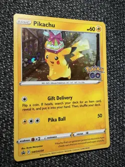 Pikachu SWSH234 Sword & Shield Black Star Promo Holo Stamped Pokemon Card NM - Image 5
