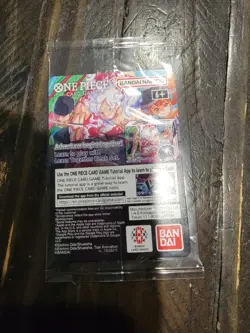 One Piece Monkey D. Luffy US Voyage College Basketball Promo Card Gonzaga SEALED - Image 2