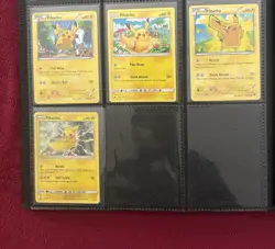 Pokemon Cards Lot: 4x Pikachu’s - Image 1