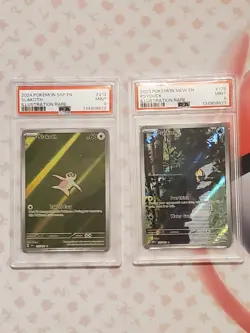 2023 POKEMON MEW EN-151 175 PSYDUCK And Slakoth 212 PSA 9 Card - Image 1