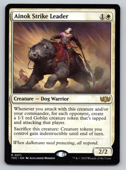 Ainok Strike Leader - Commander Tarkir: Dragonstorm - MTG - Image 1