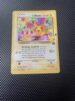 2021 Pokemon Celebrations Classic BSP #24 _________ 's Pikachu Birthday Surprise - Image 1