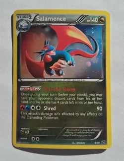 Pokemon - Salamence - Dragon Vault 8/20 - Holo - LP - Image 1