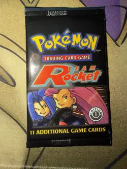 Wizards of the Coast Pokemon TCG Team Rocket Booster Pack 1st Edition 742818061742 - Image 2