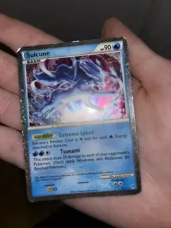 Pokemon Call of Legends Suicune SL11 Shiny Holo LP - Image 1