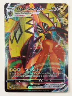 Pokemon TCG Tapu Koko Vmax 051/163 Battle Styles Holo Rare - Image 1
