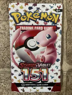 *NEW* Pokemon- TCG Scarlet and Violet 151 x1 Booster Pack *FACTORY SEALED* - Image 1