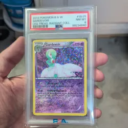 2013 POKEMON B&W LEGEND TREASURES RADIANT COLLECTION #RC10 GARDEVOIR PSA 8 - Image 1