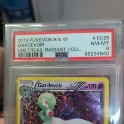 2013 POKEMON B&W LEGEND TREASURES RADIANT COLLECTION #RC10 GARDEVOIR PSA 8 - Image 3