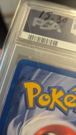 1999 POKEMON #68 VULPIX BASE SET UNLIMITED HP 50 ERROR NM-MT PSA 8 - Image 5