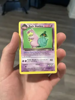 Pokemon Dark Slowbro 29/82 Non-Foil Card 2000 Rare Vintage, LP - Image 1