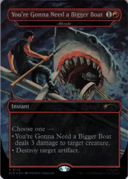 MTG You're Gonna Need a Bigger Boat (2179) | NM Foil | Secret Lair Jaws {SLD} - Image 2