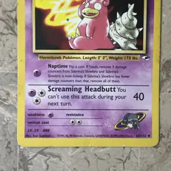 Sabrina's Slowbro 60/132 Gym Heroes Pokemon - Image 3