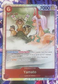 Yamato EB02-006 Extra Booster Anime 25th Collection Foil One Piece SR - Image 1