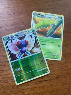 Pokemon TCG: Butterfree 16/123 HeartGold SoulSilver *NM+* Reverse Holo Rare Card - Image 1