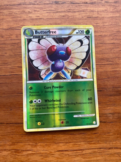 Pokemon TCG: Butterfree 16/123 HeartGold SoulSilver *NM+* Reverse Holo Rare Card - Image 5