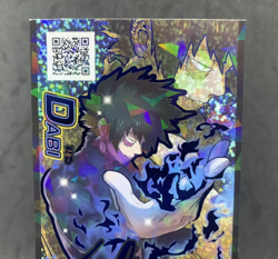 My Hero Academia DABI Amazing 031 Foil Stamping Blue Signed Battle Card Anime - Image 4