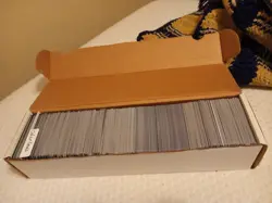 Magic the Gathering Deckmaster Mixed Bulk Card Lot BCW Storage Box 800 Cards #1 - Image 1