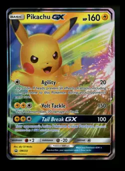 Pikachu GX SM232 Black Star Promo 2019 Holo Rare Pokemon Card TCG - Image 1
