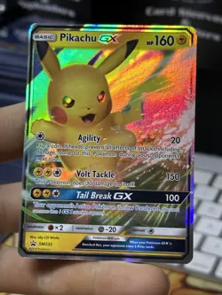 Pikachu GX SM232 Black Star Promo 2019 Holo Rare Pokemon Card TCG - Image 3