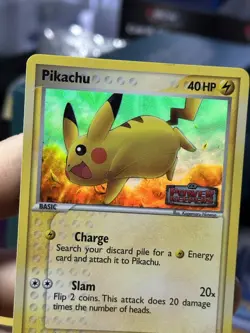Pikachu 57/108 EX Power Keepers 2007 Reverse Holo Pokemon Card TCG - Image 5