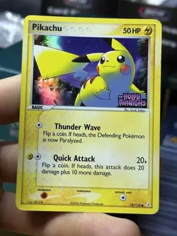 #2 Pikachu 78/110 EX Holon Phantoms 2006 Reverse Holo Pokemon Card TCG - Image 3