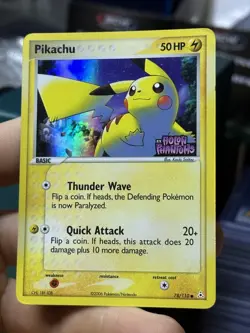 #2 Pikachu 78/110 EX Holon Phantoms 2006 Reverse Holo Pokemon Card TCG - Image 4