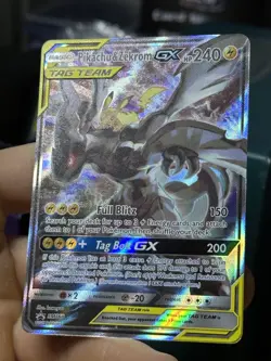 #3 Pikachu & Zekrom GX SM168 Black Star Promo 2019 Tag Team Pokemon Card TCG - Image 4