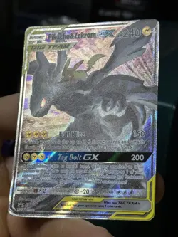 #3 Pikachu & Zekrom GX SM168 Black Star Promo 2019 Tag Team Pokemon Card TCG - Image 5