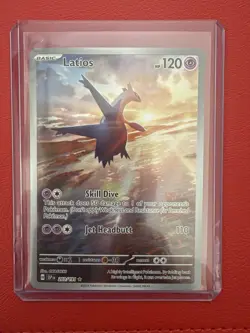 Pokemon TCG Latios 203/191 S&V Surging Sparks Illustration Rare Holo - Image 1