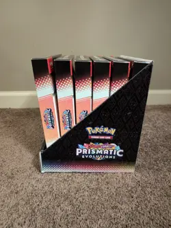 6x Pokemon Scarlet & Violet Prismatic Evolutions Poster Collection w/display box - Image 5