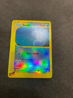 Seadra Aquapolis Reverse Holo 58/147 eReader English Pokemon TCG NM - Image 1