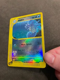 Seadra Aquapolis Reverse Holo 58/147 eReader English Pokemon TCG NM - Image 5