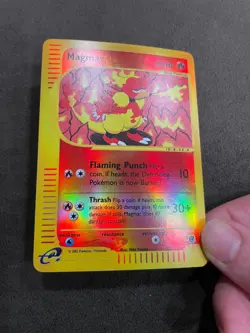 Magmar Reverse Holo 86/165 Pokemon TCG 2002 Expedition Base Set eReader LP - Image 3