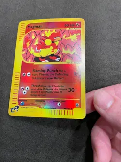 Magmar Reverse Holo 86/165 Pokemon TCG 2002 Expedition Base Set eReader LP - Image 4