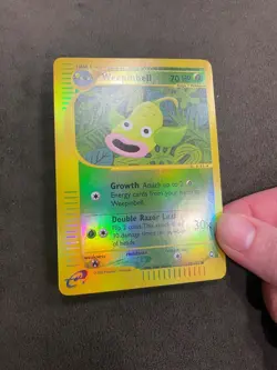 Weepinbell 65/147 Reverse Holo Aquapolis 2002 eReader Uncommon Pokemon TCG NM - Image 3